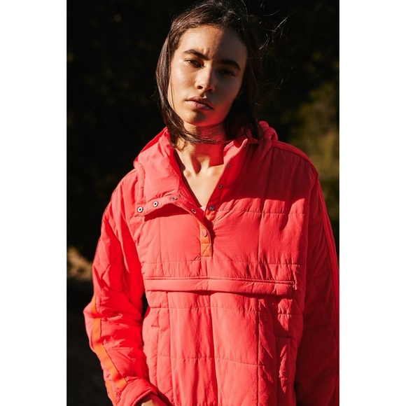 NWT Free People Movement Pippa Packable Pullover Puffer Jacket Electric Sunset - Picture 11 of 11